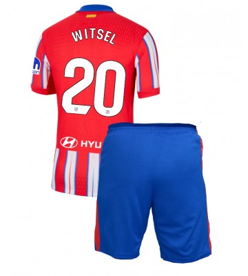 Atletico Madrid Axel Witsel #20 Hemmakläder Barn 2024-25 Kortärmad (+ Korta byxor)